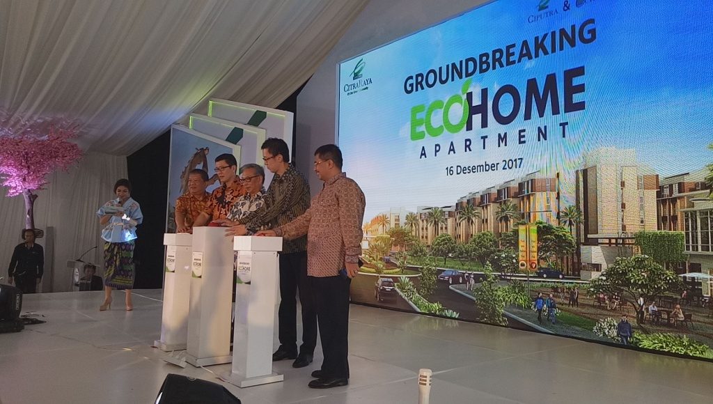 Groundbreaking EcoHome Apartement EcoPolis Citra Raya Tangerang