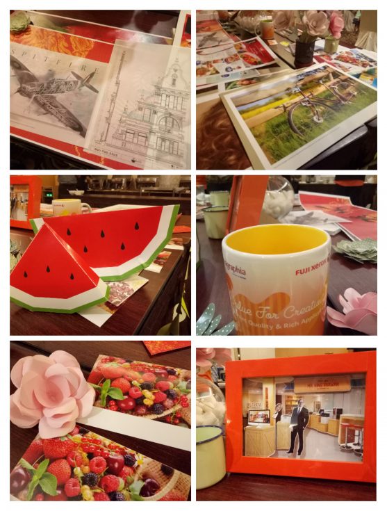 Hasil yang diciptakan oleh mesin DocuCentre VI Type 2271