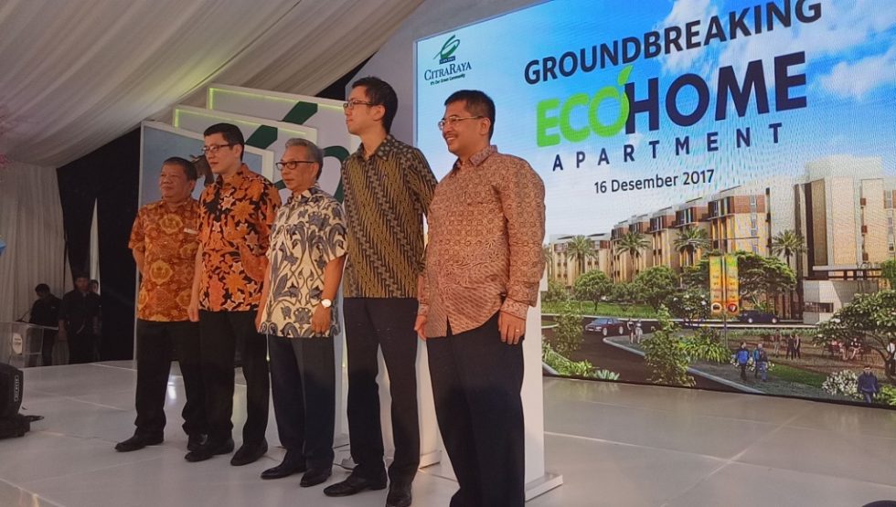 Groundbreaking EcoHome Apartement EcoPolis Citra Raya Tangerang